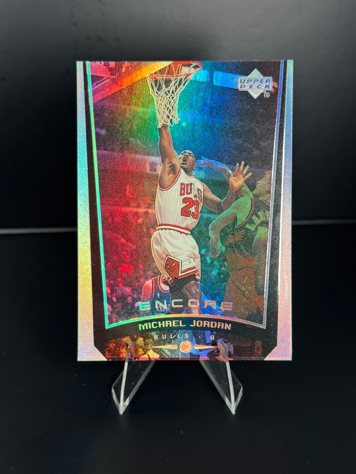 1998-99 Upper Deck (UD) Encore - SSP Michael Jordan #107 Holo Silver Refractor