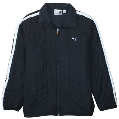 Schwarze Steppjacke Herren UK Größe M Puma