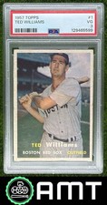 Ted Williams PSA 3 1957 Topps Boston Red Sox #1 5599