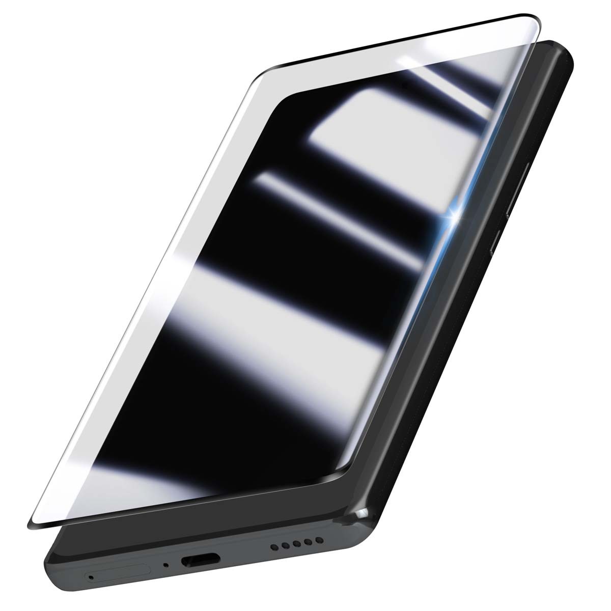 Verre Trempé Courbé 3D pour Honor Magic 6 Lite 5G Idéal Usage Quotidien Intensif
