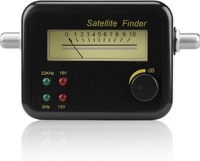 Sat-Finder Satellitensucher mit Füllstand & Zeigeranzeige Messgerät mit S