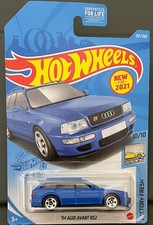 HOT WHEELS '94 AUDI AVANT RS2 BLUE 157/250. SEE COMBINED OFFERS 