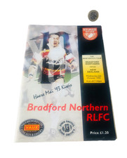 Rugby Programme Bradford Northern Vs New Zealand  1993 Vintage ra