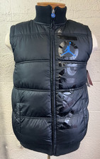NWT Boys JORDAN Puffer Vest Black Vtg Nike Jumpman Zip Size Large 12-13