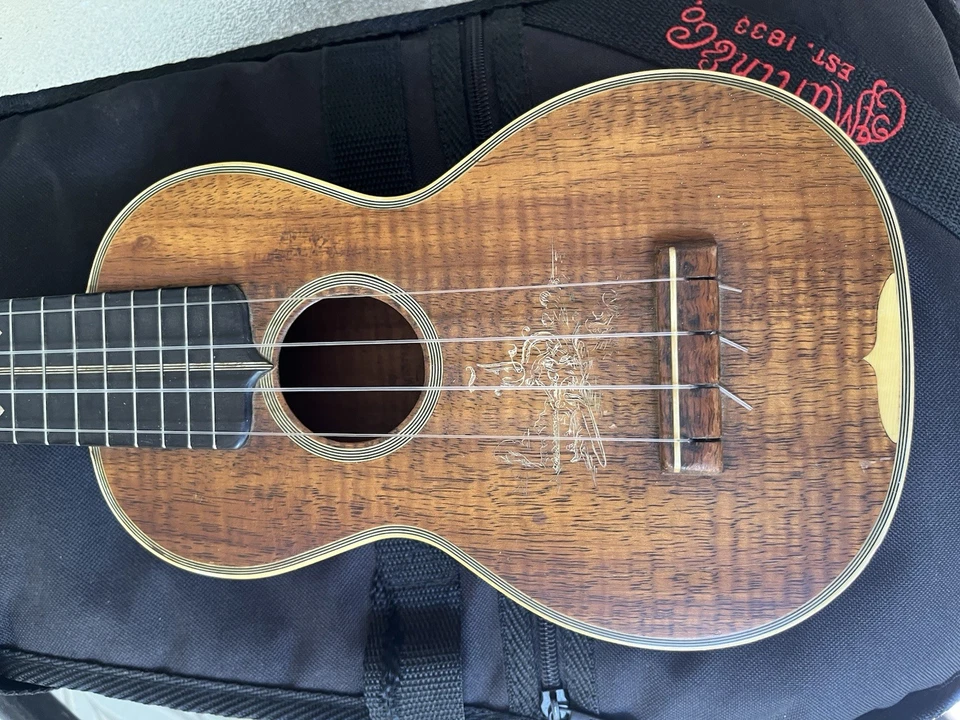 Vintage Martin Model 3K Ukelele Made In USA 1930-40 Koa Wood, Excellent Tone! - Image 2 of 4