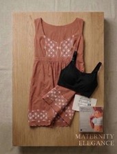 MATERNITY SET SIZE XS/S - DRESS MAMAS PAPAS & NURSING TOP MOTHERCARE