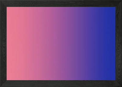 Horizontal gradient backdr Framed Wall Art Poster Canvas Print Picture
