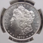 1879 "S" Morgan SILVER Dollar $1 NGC MS63 #006 Unc BU Uncirculated