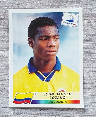Panini WM 1998 Nr. 455 John Harold Lozano