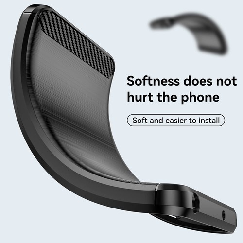 Carbon Fibre Shockproof Bumper Case Cover For XiaoMi Redmi Note 10 11 Pro 4G 5G - Picture 9 of 9