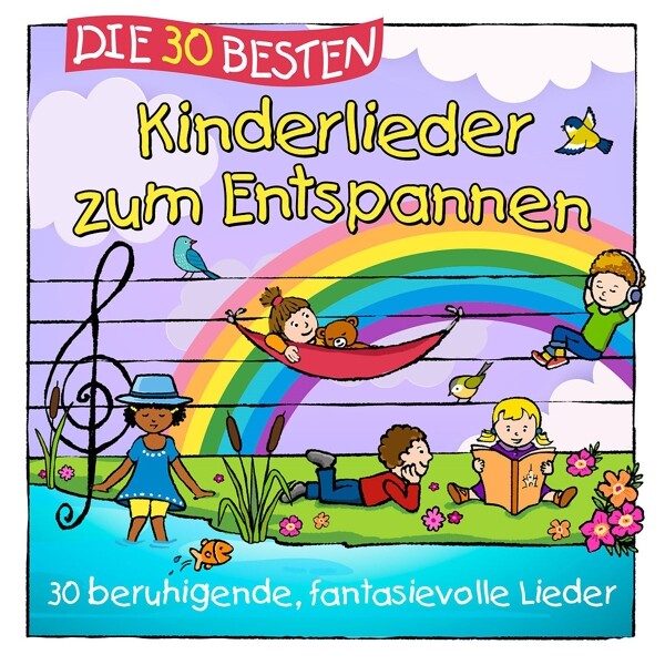Thumbnail - Die 30 Besten Kinderlieder Zum Entspannen -cd Neu