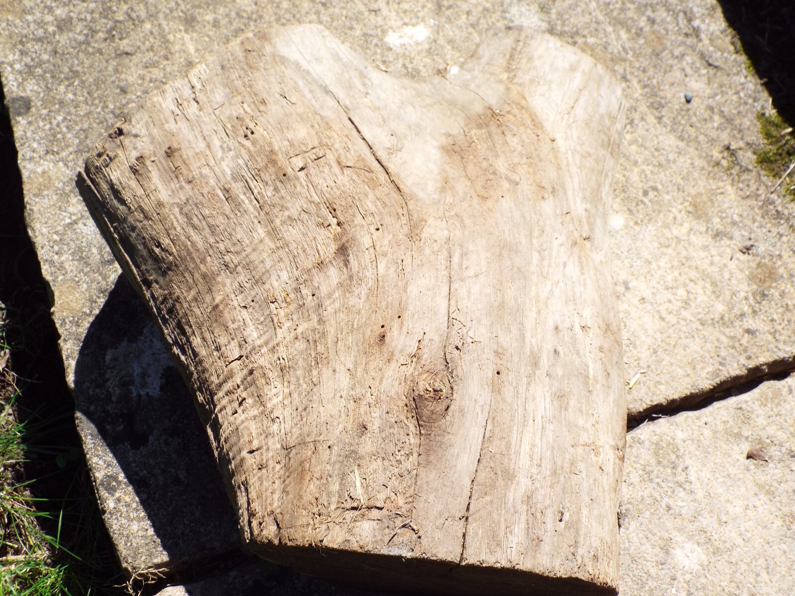 wooden garden ornaments used log solid oak Stunning Motivation