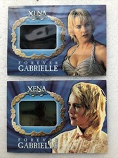 Juego de tarjetas de persecución de películas Xena Season Six Forever Gabrielle G1 y G2