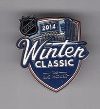 ICE HOCKEY PIN NHL WINTER CLASSIC MICHIGAN STADIUM ANN ARBOR 2014 NHL NO 289