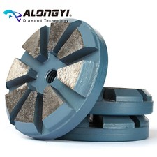 3"Diamond Polishing Pad Concrete Floor Grinding Disc 8 Segments 8mmThick Wet Use