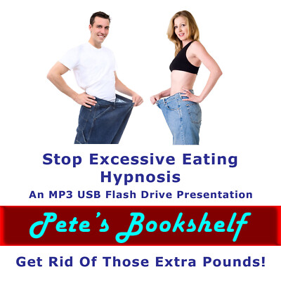 Stop Excessive Eating Hypnosis NLP - USB Flash Drive