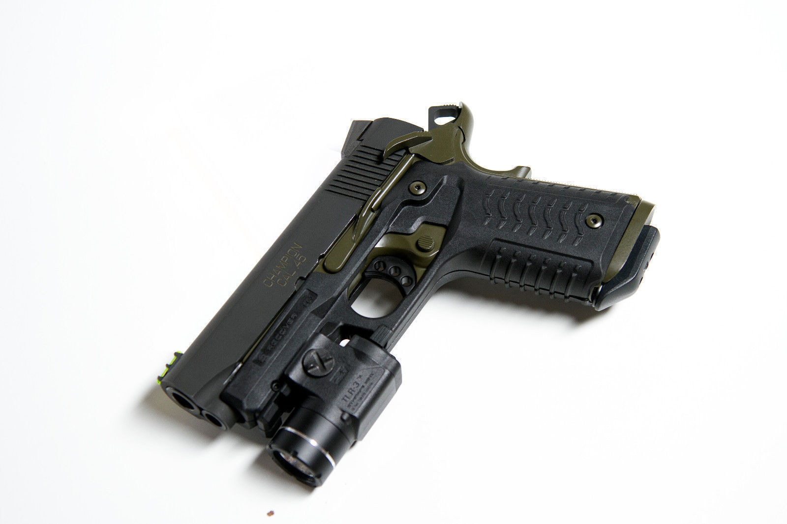Recover Tactical  Grip & rail system for 1911 Black