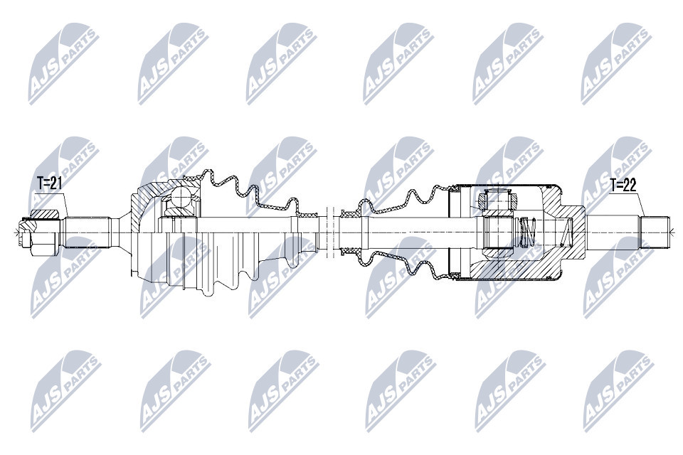 Fits NTY NPW-CT-065 DRIVESHAFT ⭐UK Stock⭐ - Image 13