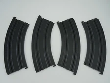 AURORA AFX 12" 1/8 CURVES ~ 4 PC MINT/NM ~ NO BAD TABS ~ CLEAN & RACE READY