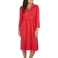 NWT HARPER 241 GORGEOUS SEXY RED BRAIDED DRESS 3X WRAP FRONT CHRISTMAS SALE!!!!!
