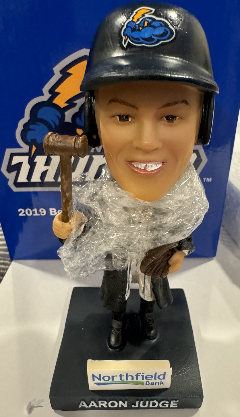 Aaron Judge 2019 Trenton Thunder SGA Bobblehead NY Yankees 62 Robe ...