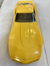 MPC 1980 Chevrolet Corvette promo Yellow w/custom dark blue interior 