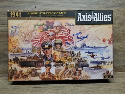 Axis and Allies 1941 Board Game Wizards of The Coast Avalon Hill 2012