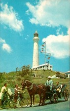 Postal Cromo Gibb's Hill Faro en Bermudas P1833