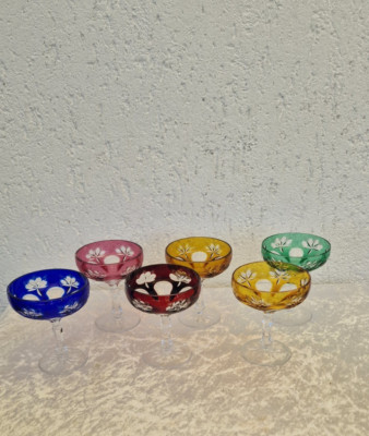 6 x Tritschler  Winterhalder  Kristall Sektschalen  Champagner Gläser