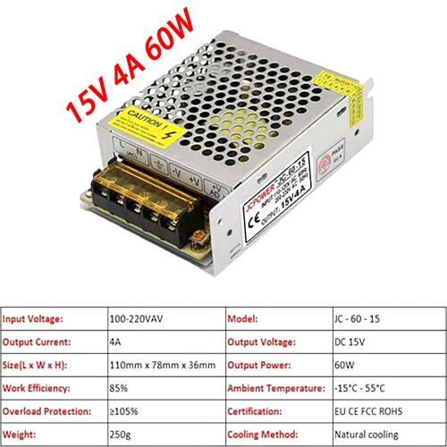 DC Geregelt Schaltnetzteil Transformator 3V 9V 13.8V 15V 18V 28V überwachen - Bild 61 von 89
