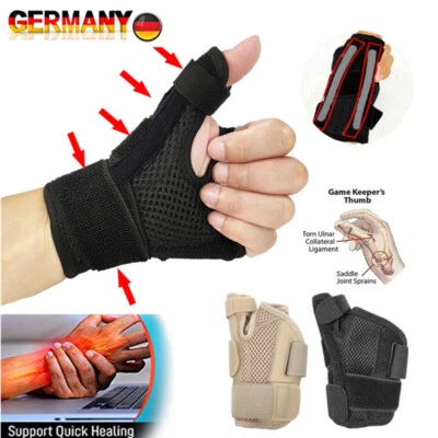 MARKENLOS Daumenorthese Daumen-Bandage Handbandage Daumenschiene Daumenstütze Sports