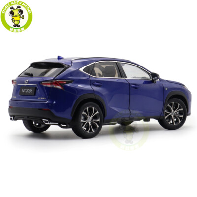 1/18 Toyota Lexus NX 200T NX200T Blue Diecast Model Cars Toys