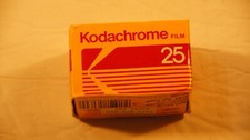 Kodachrome 25 35mm color reversal slide film PHR 135-36 36 exposures 1645332
