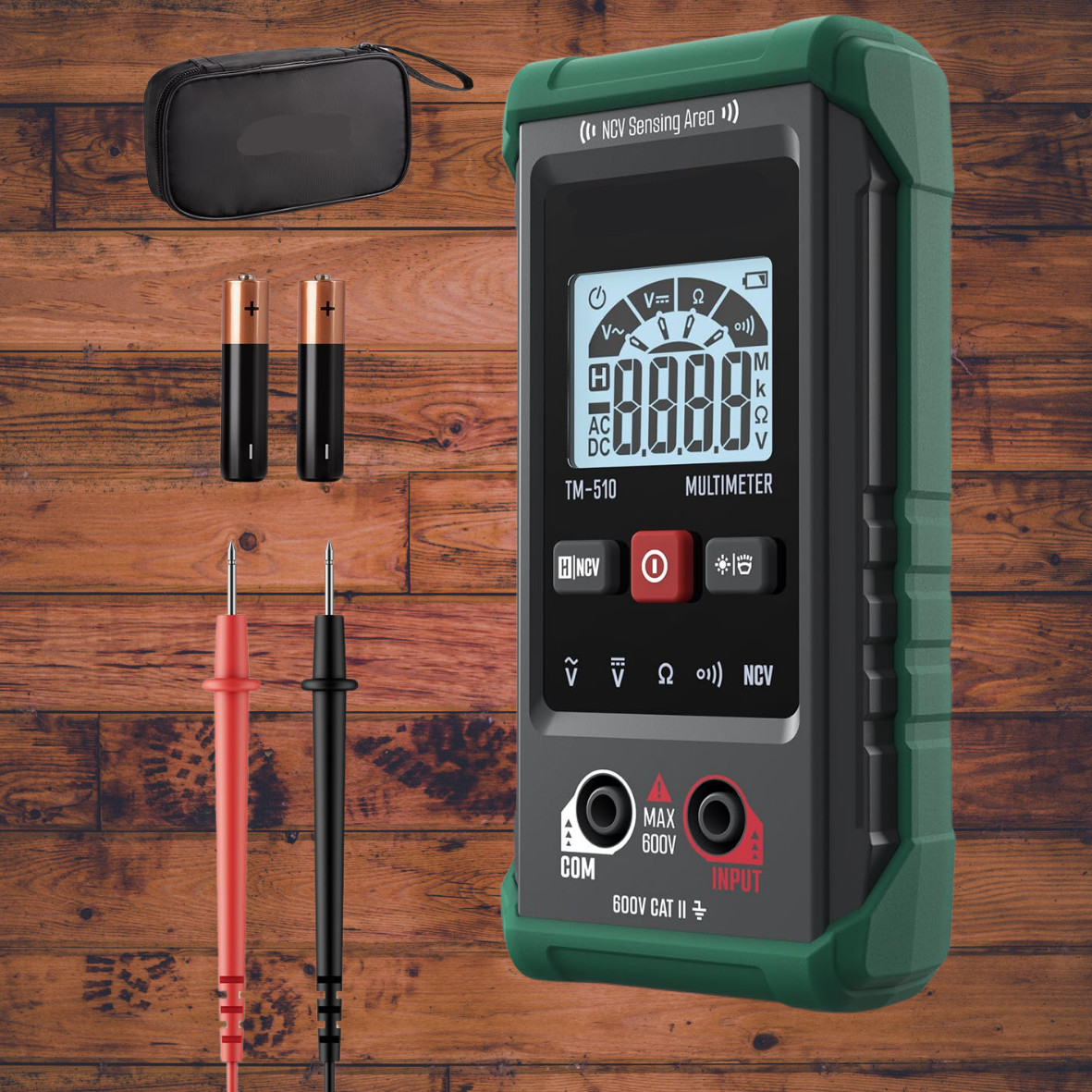 TESMEN TM-510 Digital Multimeter 4000 Counts Smart Measureme