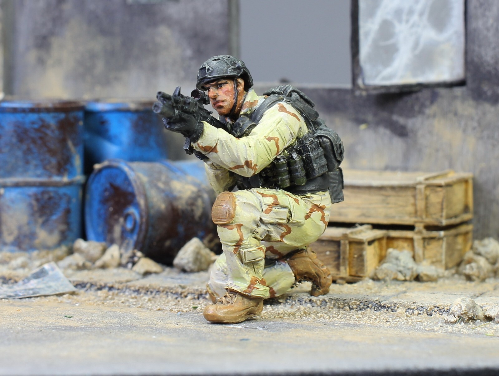 PreSale Pro-Painted Set 02 US Delta Forces In Battle - Set 3 (no base ...
