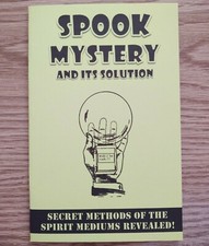 Spook Mystery (Séance methods and psychic se...