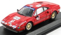 Best Model 1/43 Ferrari 308 Gtb 47 Winner Vallelunga 1978 Modellino Statico