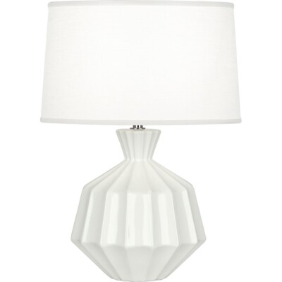Robert Abbey Orion 1 Light Accent Lamp, Lily Glazed Ceramic - LY989