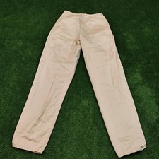 Vintage Lee Pants Mens W27 Beige Slim-Straight Casual Zip Fly Chino 90s 80s