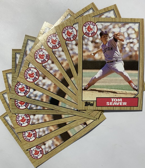 Tom Seaver Baseball Cards Boston Red Sox Lot of 10 Topps 425 eBay