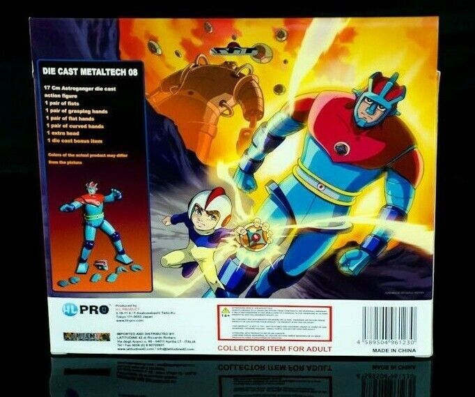 HL PRO METALTECH 08 ASTROGANGER DIE CAST ACTION FIGURE - TopToy