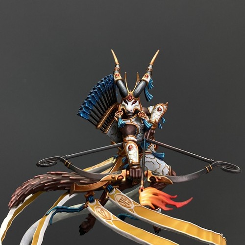 Sevireth Lord of the Seventh Wind Warhammer AOS Painted Lumineth Realm-lords GW - Picture 6 of 6