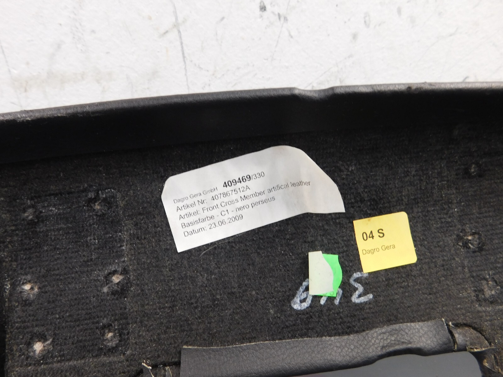 2010 11 12 13 14 Lamborghini Gallardo Windshield Crossmember Cover #9222 D7