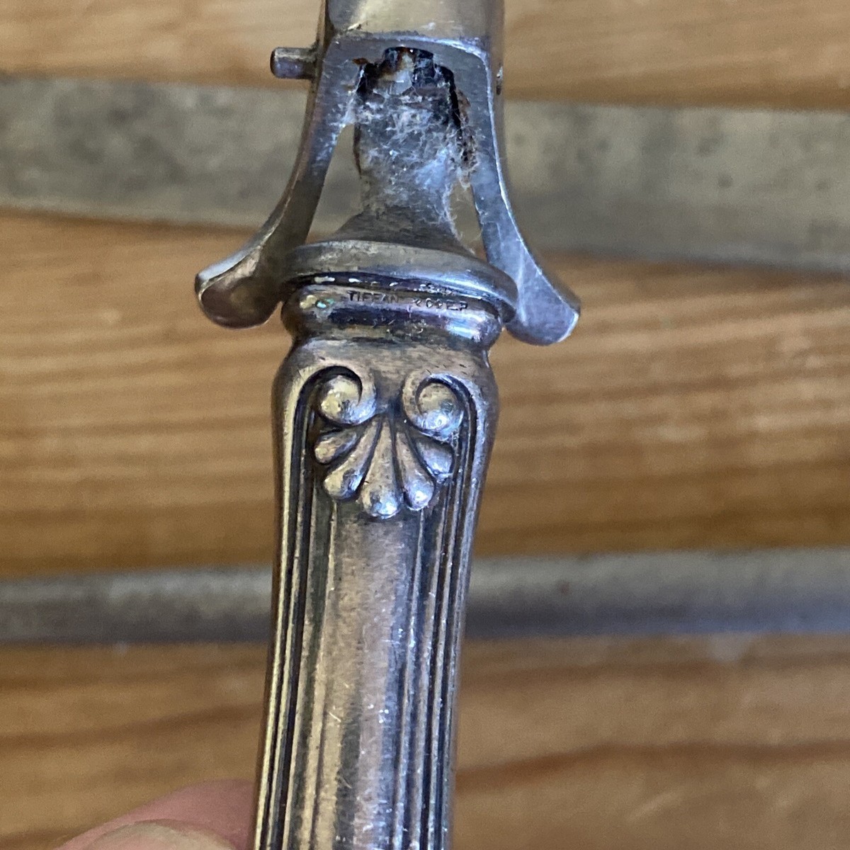 Antique 19thC Art Nouveau Tiffany & Co. Silverplated 5 Piece Knife