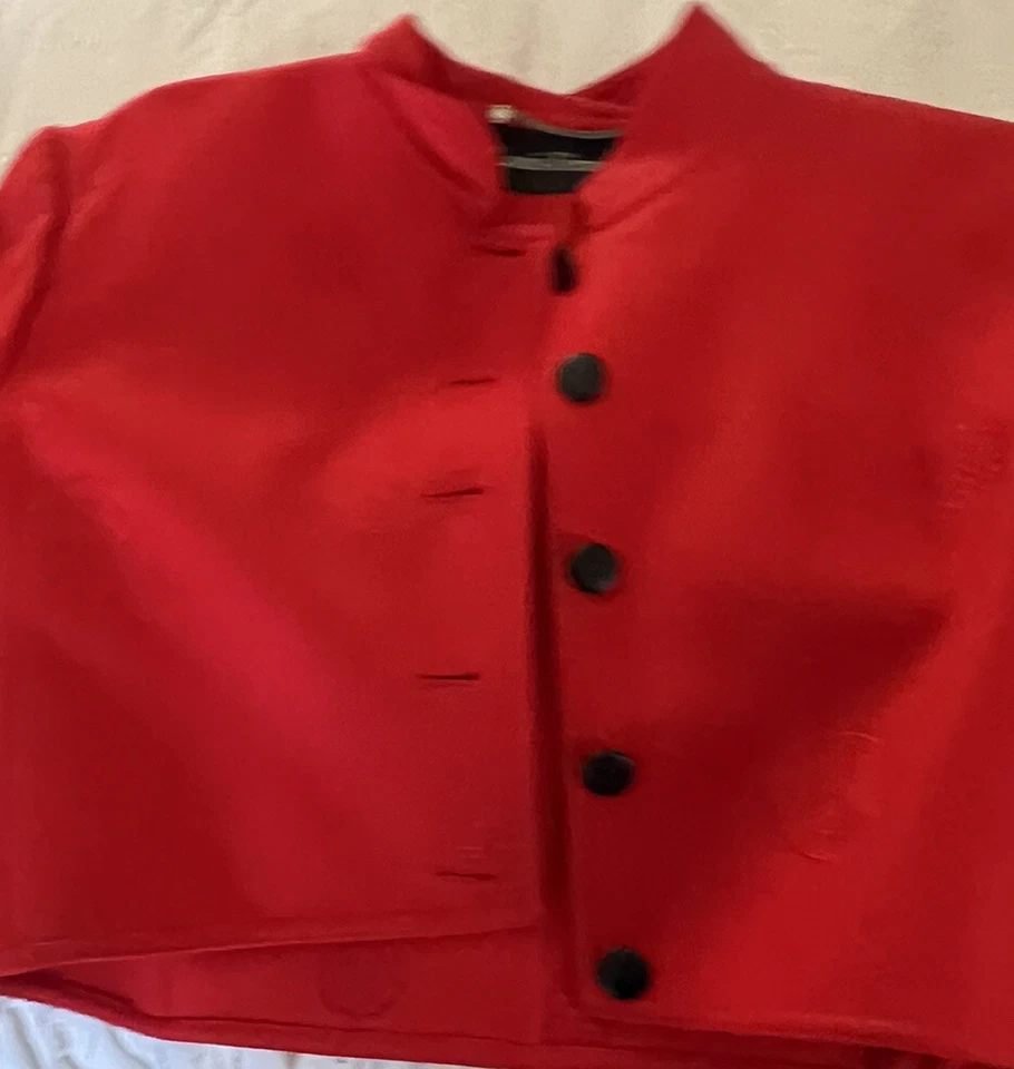 Vintage Louis Feraud Cropped Jacket Sz 10 US - Image 4 of 4