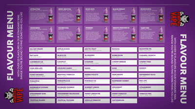 VAMPIRE VAPE E-LIQUID 20 x 10ml Juice Heisenberg | Pinkman | Ice Menthol |  Dawn