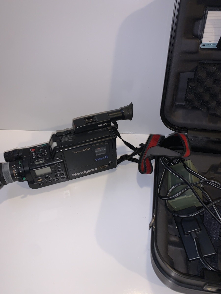 SONY Handycam PRO Video 8 Camcorder CCD-V9 Video Camera- Untested