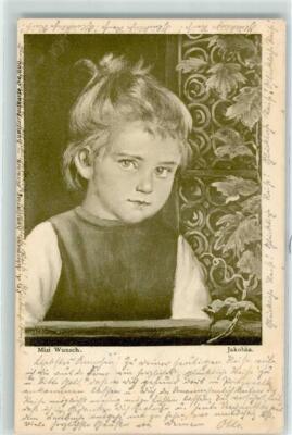 39287906 - sign. Mizi Wunsch, Jakobaea , Ackermann Verlag Nr.  Kind 1900