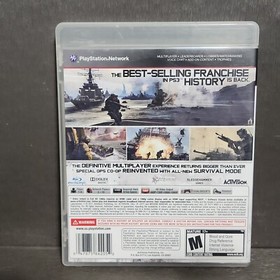 Call of Duty Modern Warfare 3 PlayStation 3 PS3 Complete Refurbished
