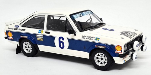 Minichamps 1/18 Ford Escort MK2 RS 1800 Winners Acropolis Rally 1977 Model Car - Picture 6 of 8